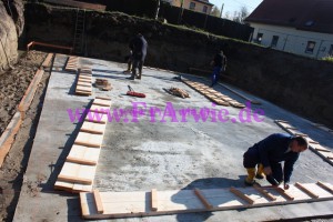 Schalung bauen